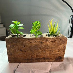 Faux Succulent In Handmade Sugar Mold